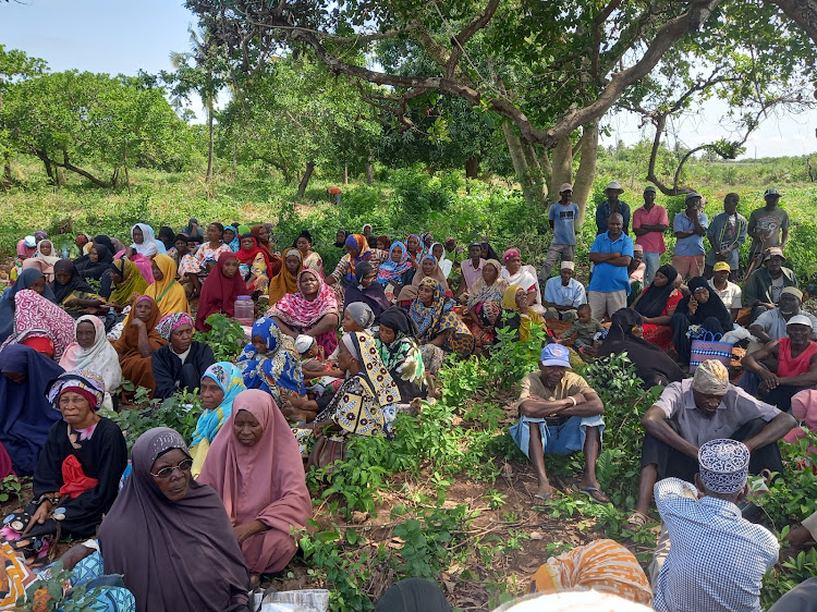 Featured image for Kwale residents protest against private developer grabbing community land