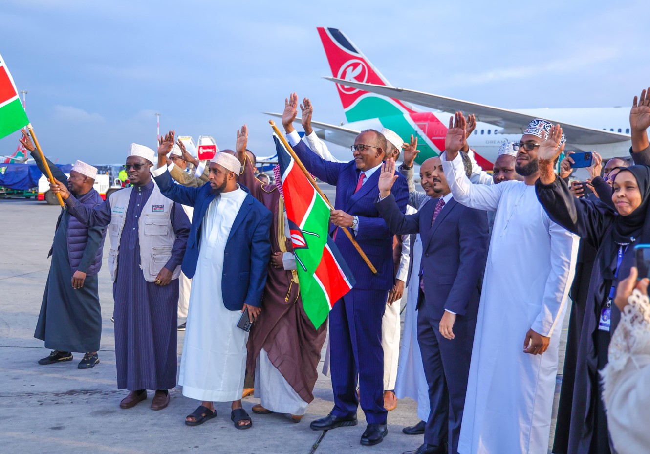 First group of Kenyan pilgrims departs for Hajj in Mecca
