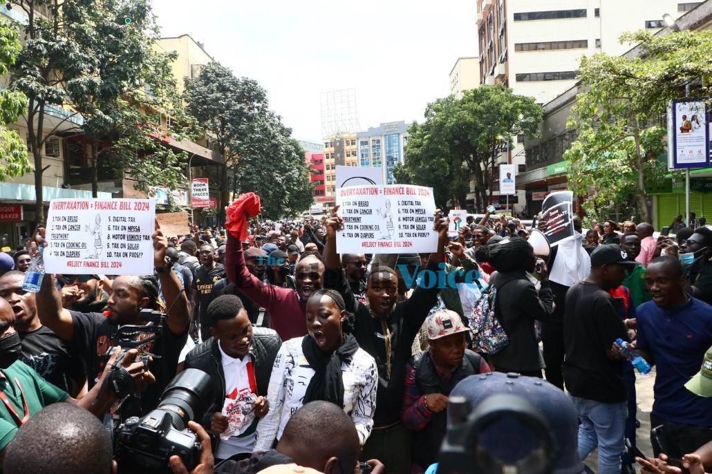 Live Blog Kenyans protest as House Team tables Finance Bill, 2024