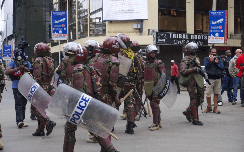 Live Blog: KDF troops patrol Nairobi streets as protesters keep marching on