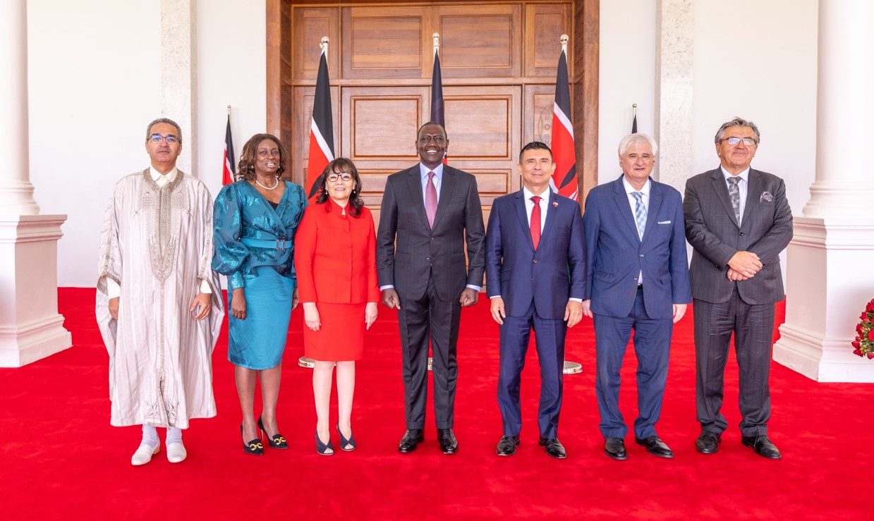 President Ruto accredits six ambassadors