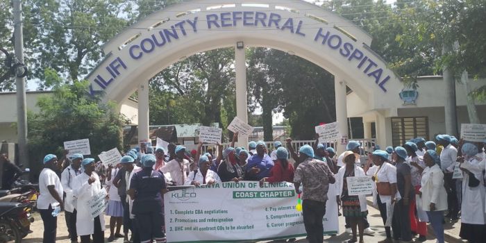Kilifi governor calls for talks after clinical officers join nationwide strike