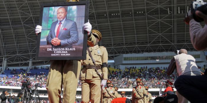 Malawi mourns VP Saulos Klaus Chilima amid protests over plane crash response