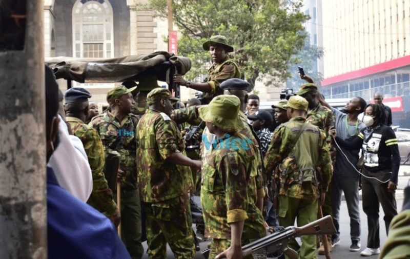 Heightened police presence in Nairobi after deadly protests