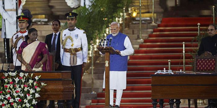 Narendra Modi sworn in as India prime minister for historic third term