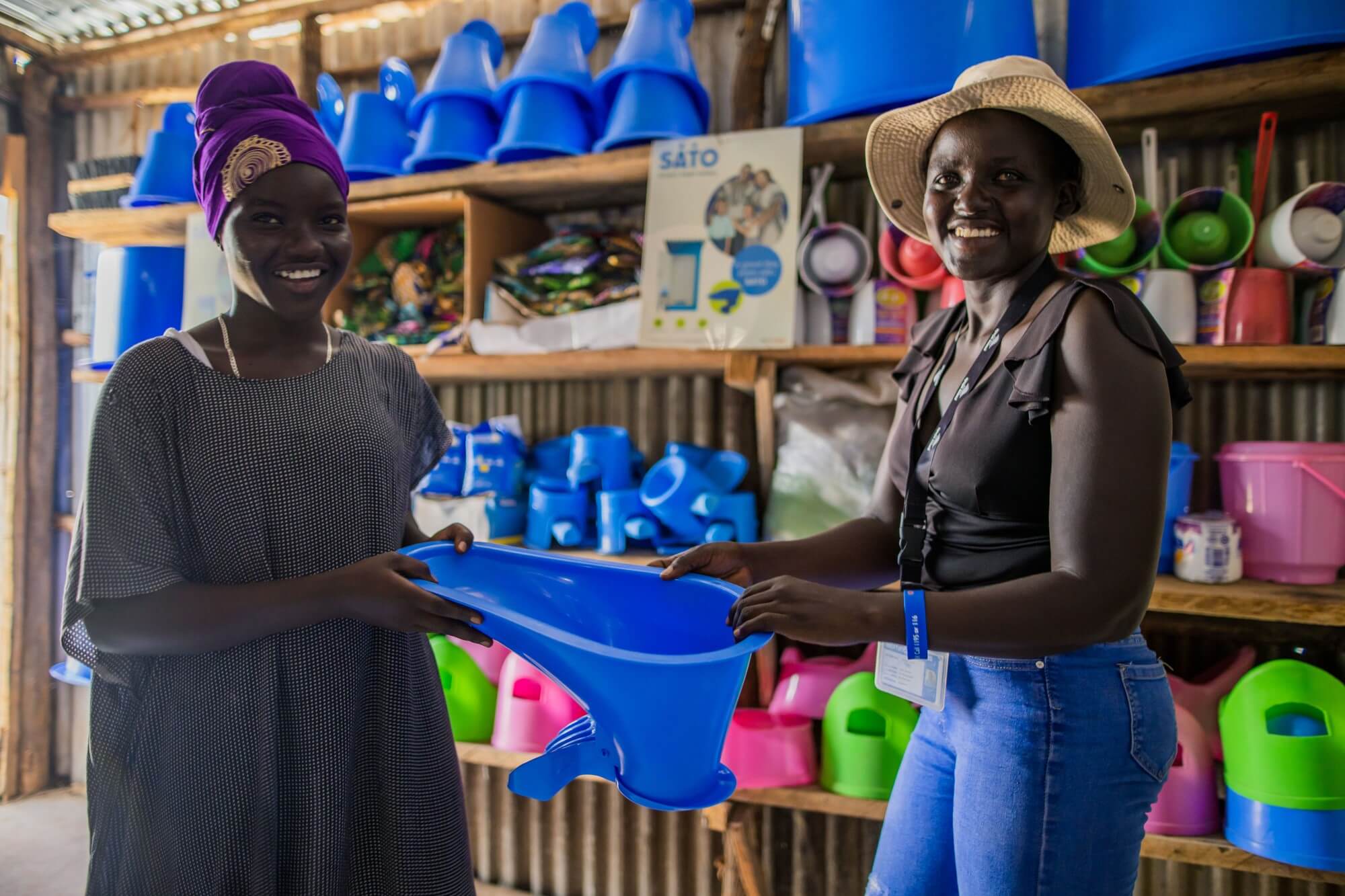 "Duka-safi" project earns global recognition for eradicating open defecation in Kenya's refugee camps