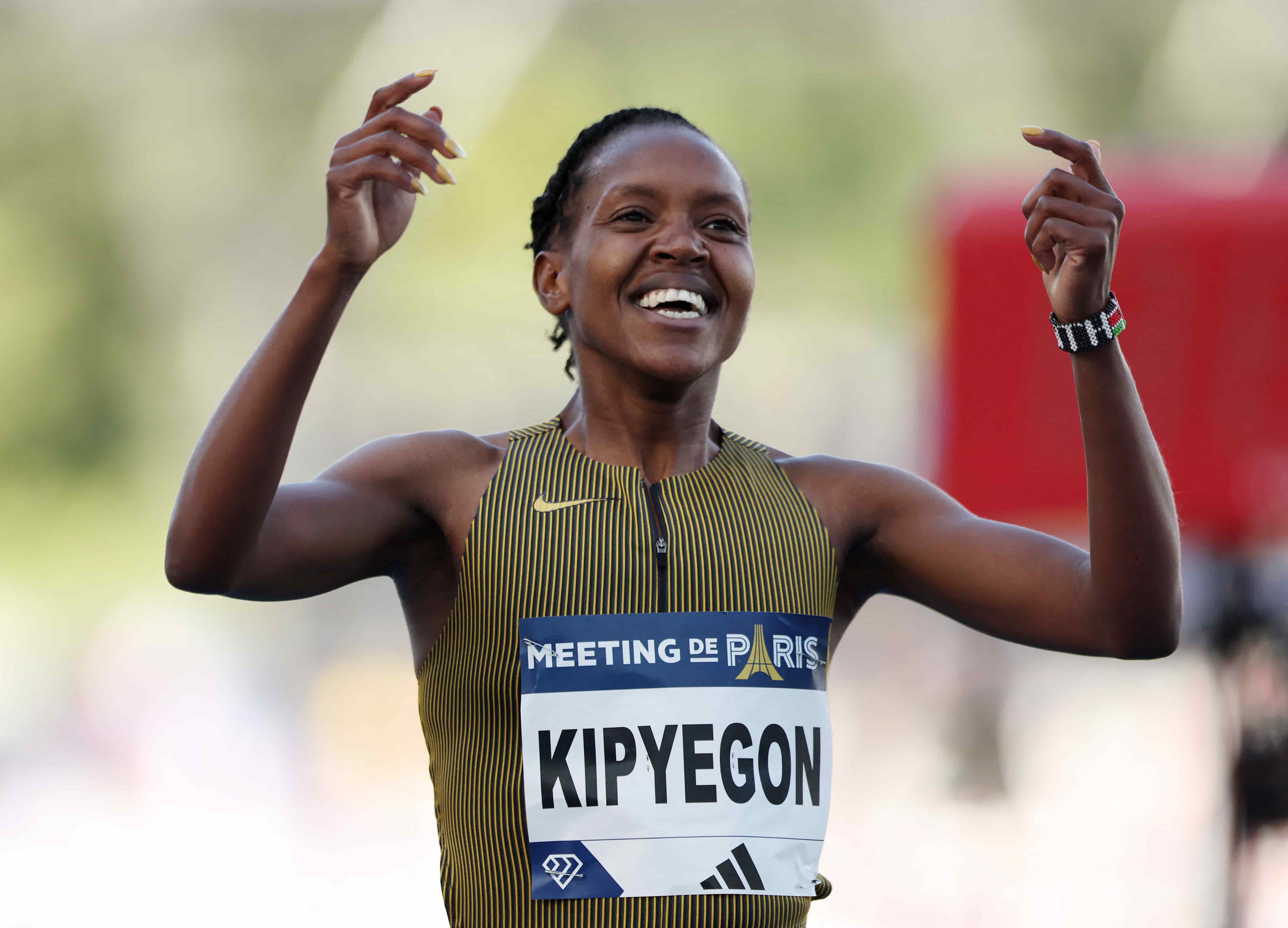 Faith Kipyegon shatters 1500m world record in spectacular Paris Diamond league victory