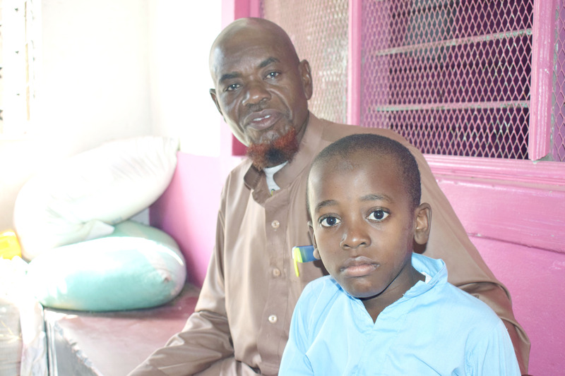 Sickle cell disease warriors on a mission to end stigma linked to disease at the Coast - Past picture of Marjan Idris and his father Sheikh Ali Idris at their home in Likoni, Mombasa. (Handout)