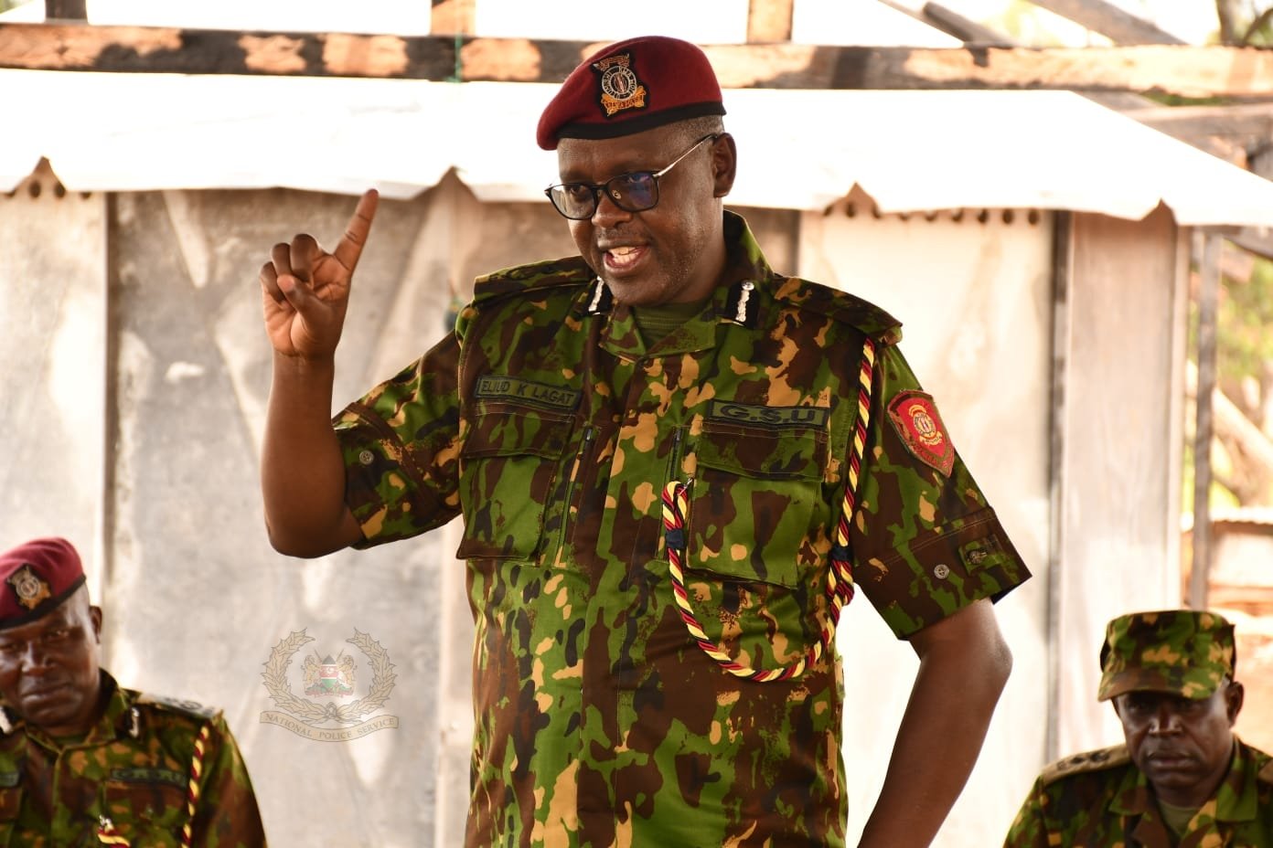 17 senior police officers reassigned as Deputy IG names new GSU Deputy Commander - Deputy Inspector General of Police Eliud Lagat. (Photo: NPS)