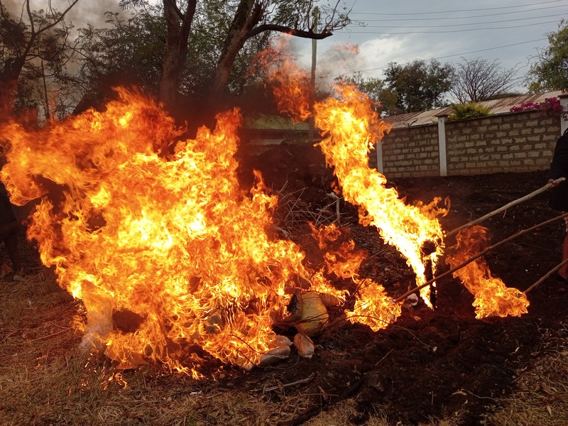 Bhang, contraband alcoholic drinks worth Sh3.5 million destroyed in Isiolo