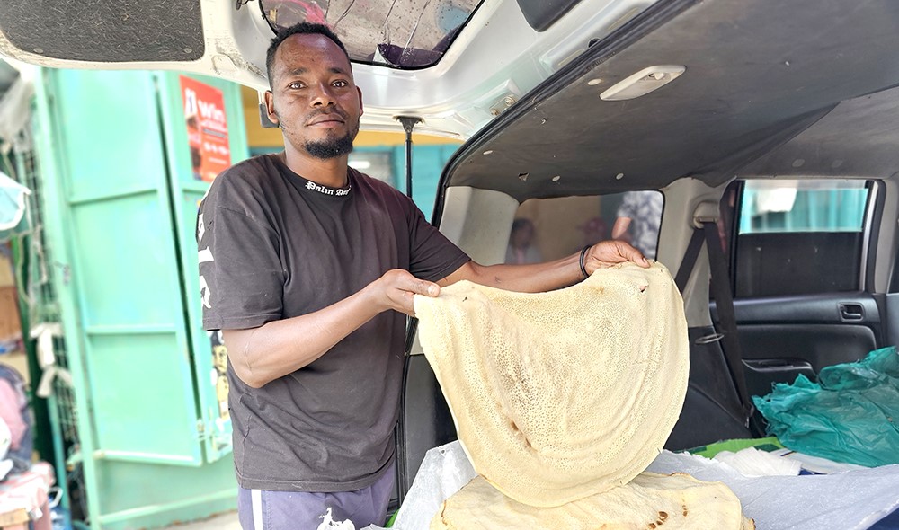 Meet Ali Osman, chief injera supplier in Eastleigh's Airbase ward