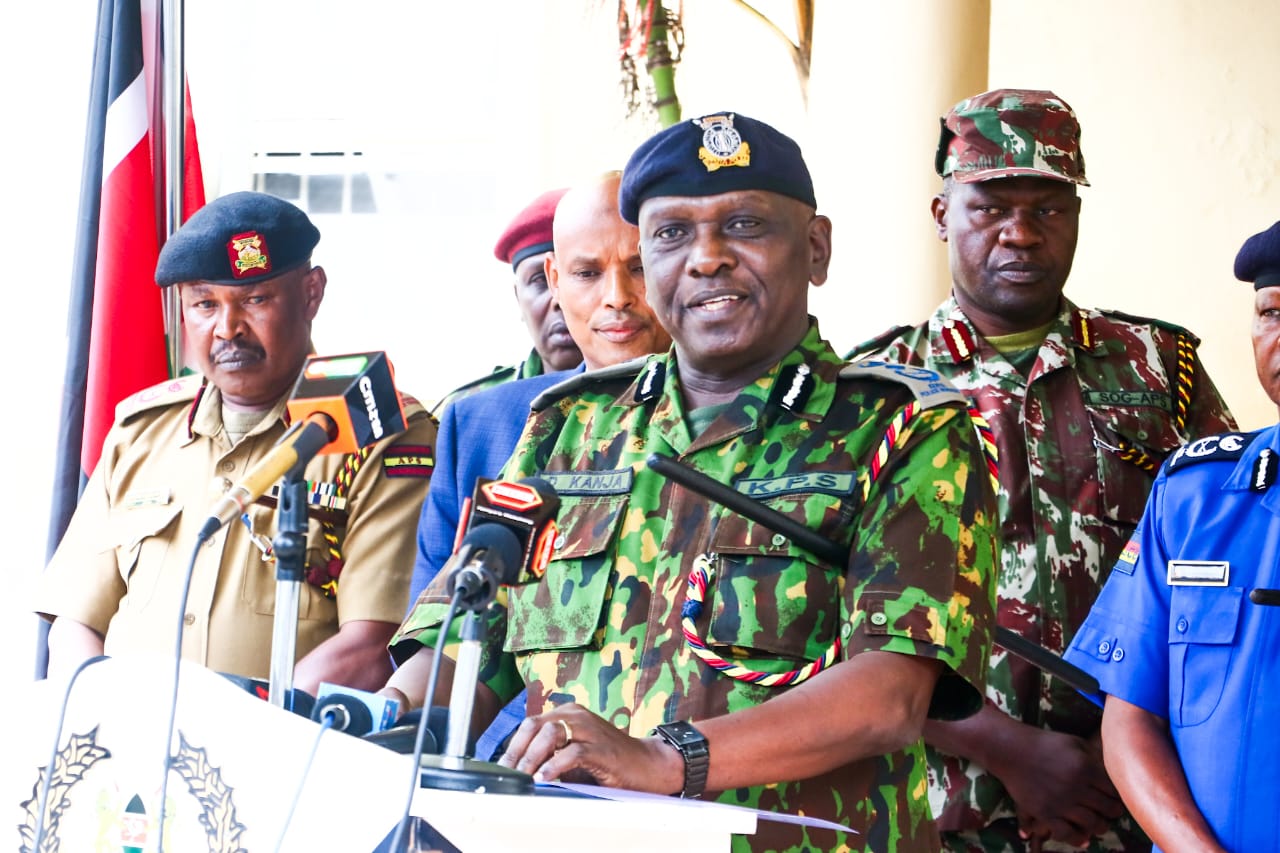 IG Kanja issues directives on implementation of Maraga task force's recommendations