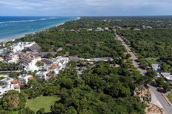 An aerial view of Kwale County. (Photo: Kwale County Government)