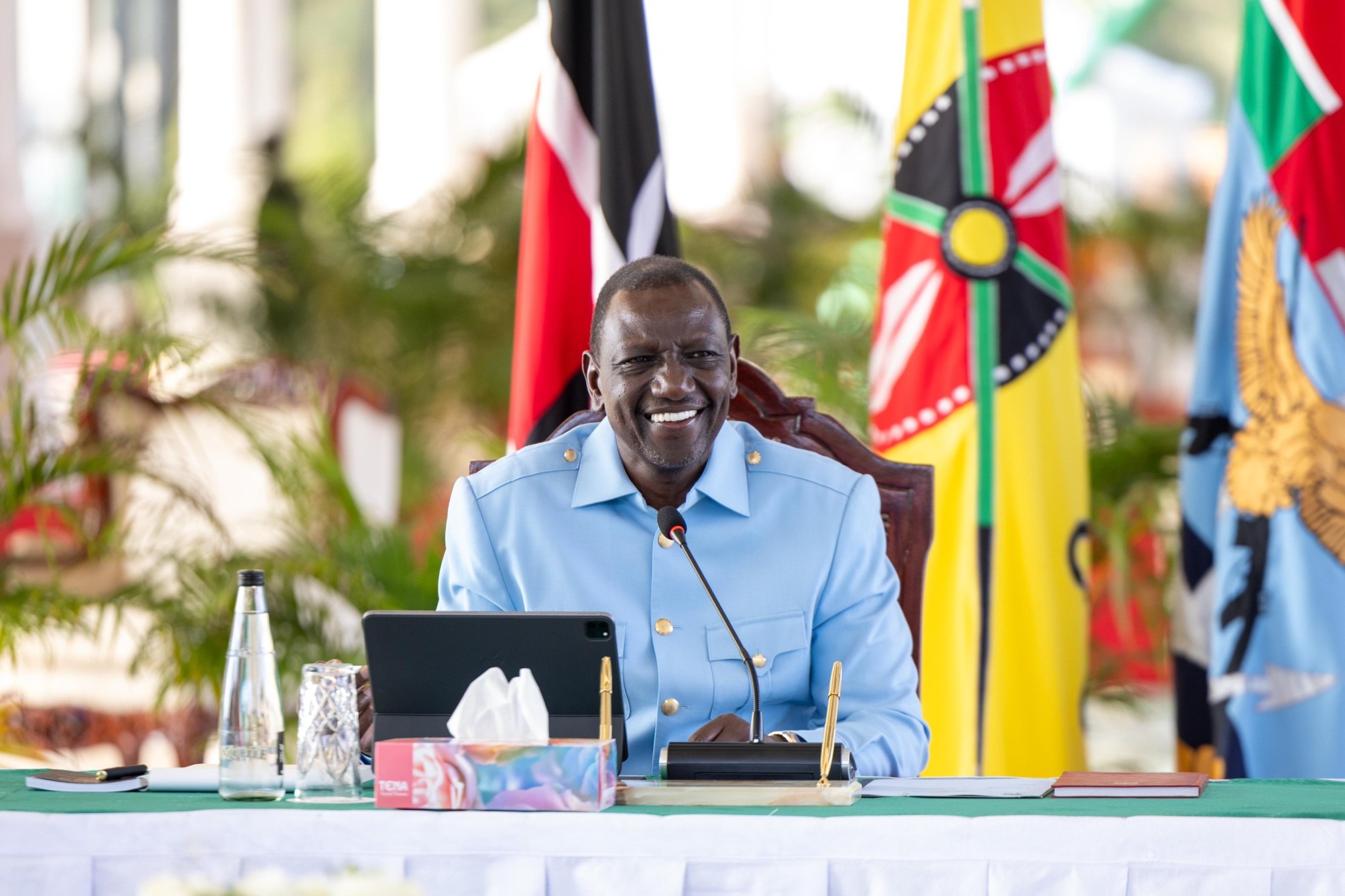 President William Ruto chairs a cabinet meeting in June 2020. (Photo: PCS)