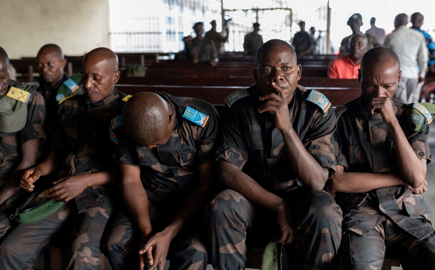 DR Congo soldiers sentenced to death for fleeing battle