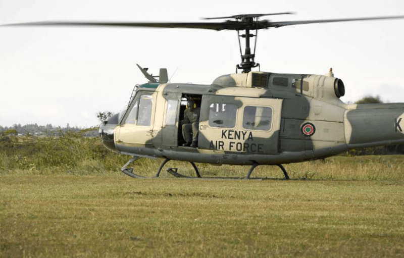 Kenya receives first batch of Vietnam-era military helicopters from US