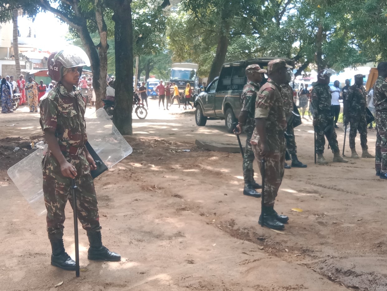 Several youth arrested during protests in Ukunda, Kwale County