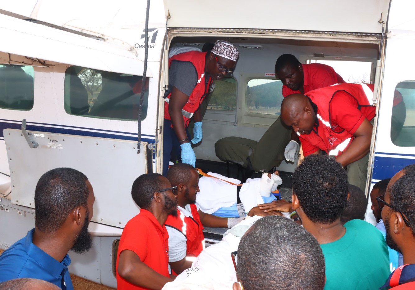 Mandera hotel attack victims airlifted to Nairobi