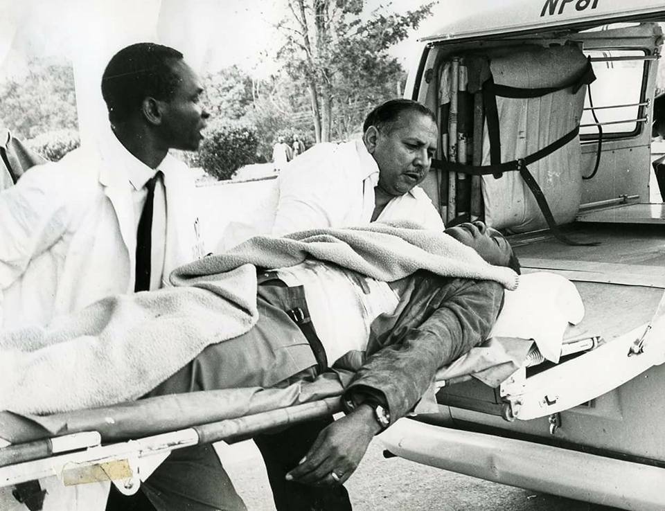 Tom Mboya was rushed to Nairobi Hospital in an ambulance after being shot on July 5, 1969, but did not survive. (Photo: Courtesy)