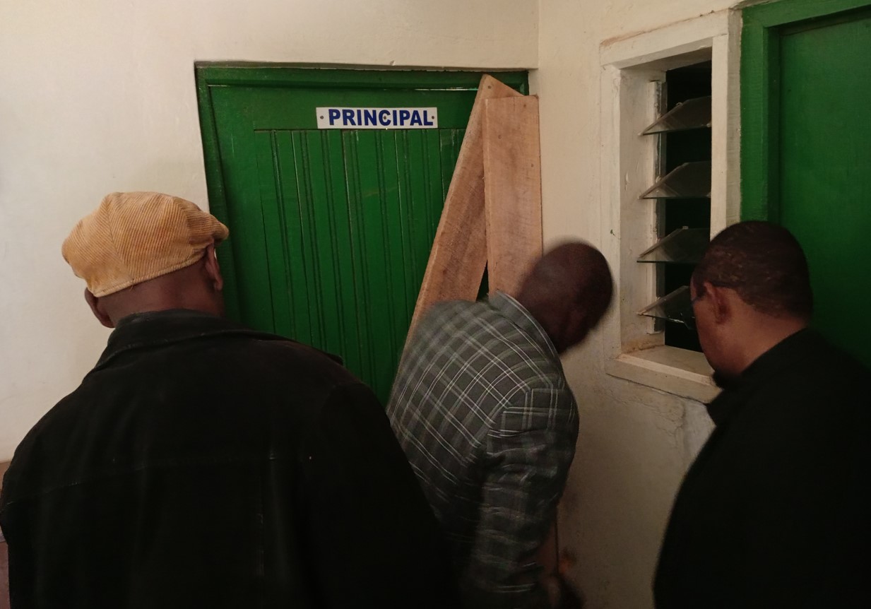 Parents, board lock Isiolo Boys principal's office in protest against new hire