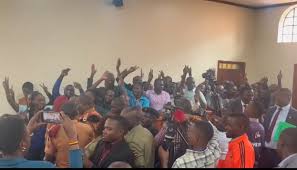 36 members of the Forum for Democratic Change (FDC) party were charged with terrorism in a Ugandan court on July 29, 2024. (Photo: Handout)