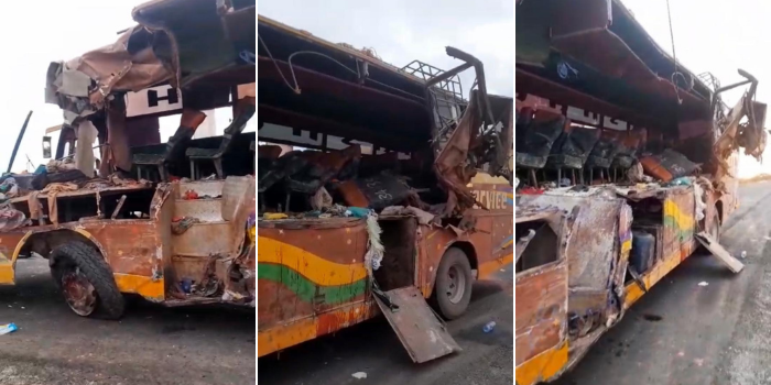 Featured image for Mandera-bound Makkah bus crashes on Nairobi-Garissa Highway; 10 dead