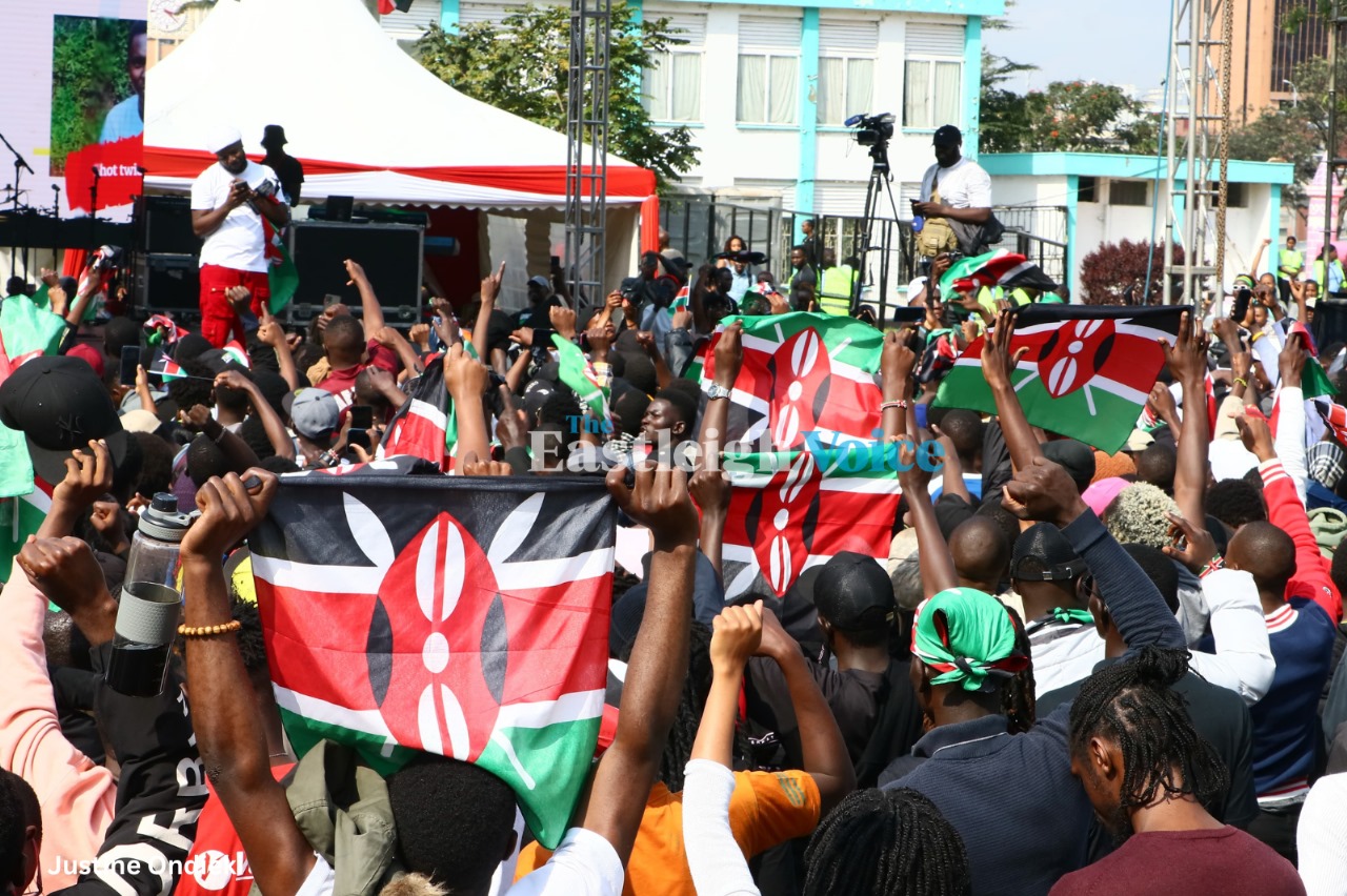 Photos: Thousands gather at Uhuru Park to honour those killed during protests