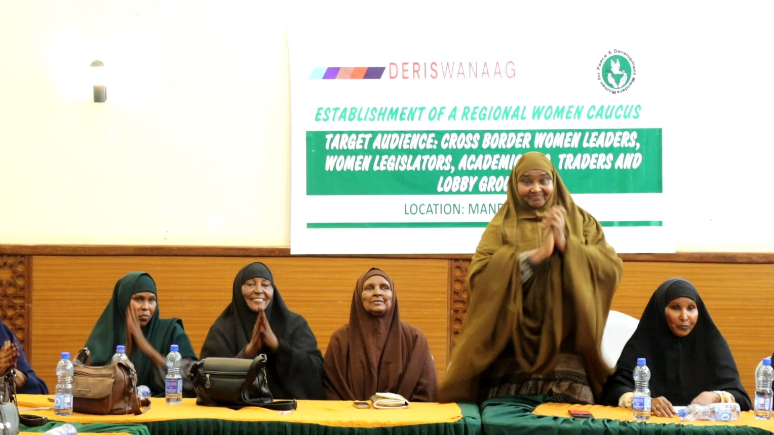 Regional women's caucus formed to enhance peacebuilding and cross-border trade