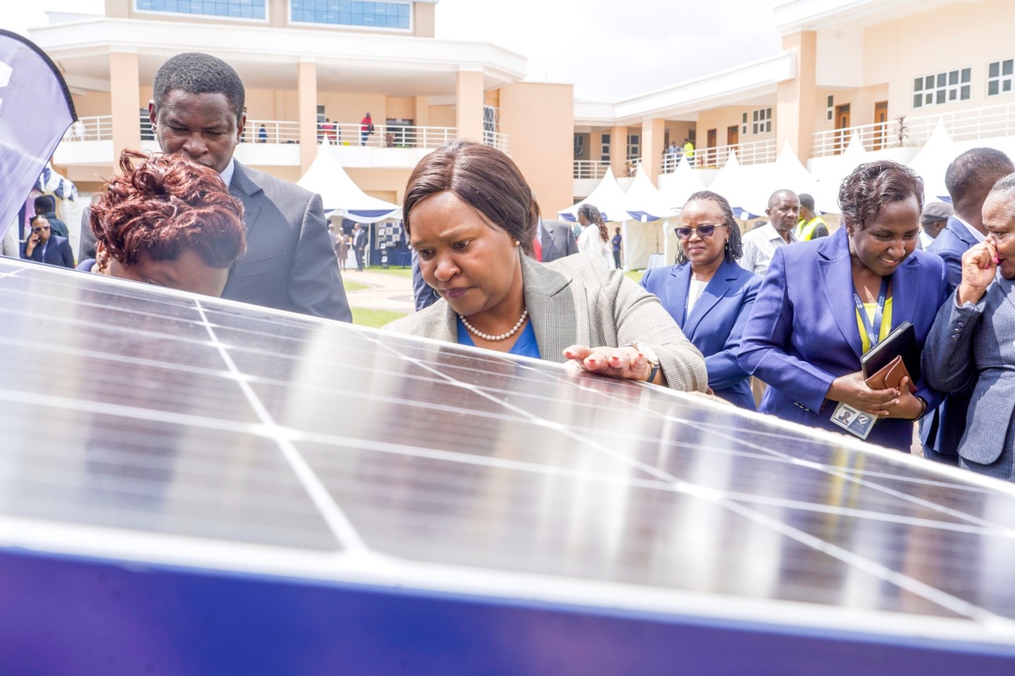 Trade Cabinet Secretary Rebecca Miano at the Zetech University's Research and Innovation Week on Wednesday, July 10, 2024. (Photo: Trade Ministry) 