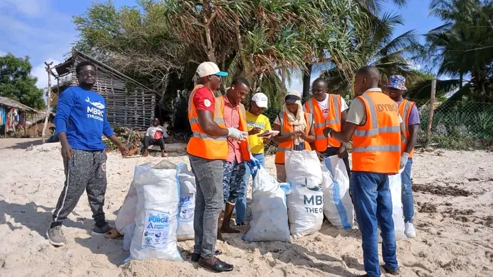 Saving Diani's marine life: Local youth rally for action against plastic pollution