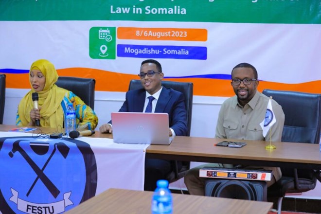 Trade unions back Somalia's new sales tax, say it's the right step towards fiscal transparency 