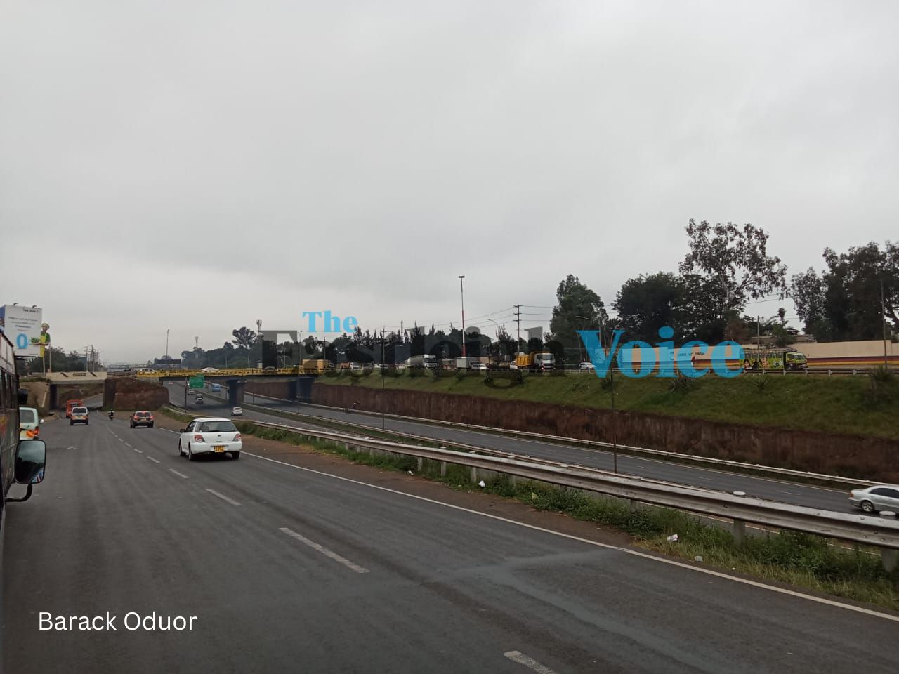 Less traffic along Thika Road on Thursday, August 8, 2024. (Photo: Barack Oduor)