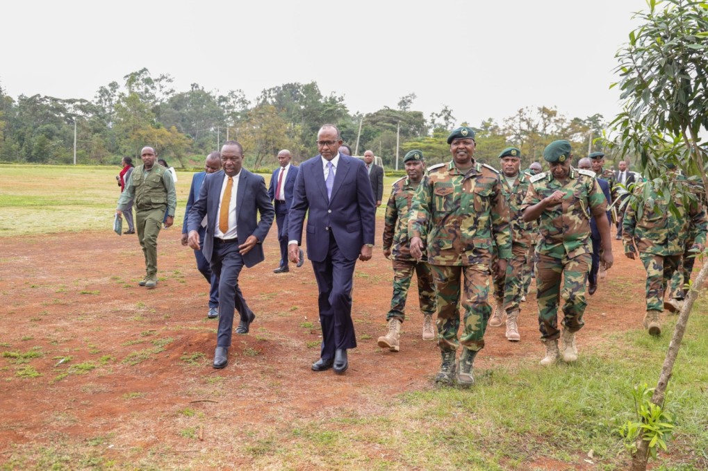 CS Duale reiterates climate change target in first Kenya Forest Service visit