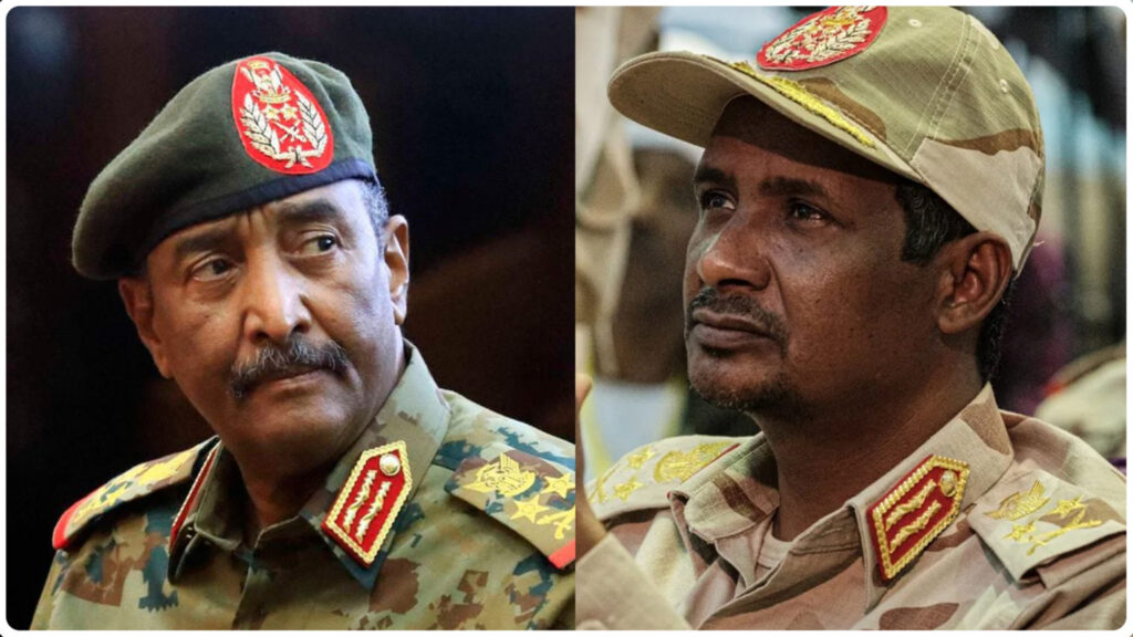 Sudan's Hemedti threatens escalation, accuses al-Burhan of sabotaging peace efforts