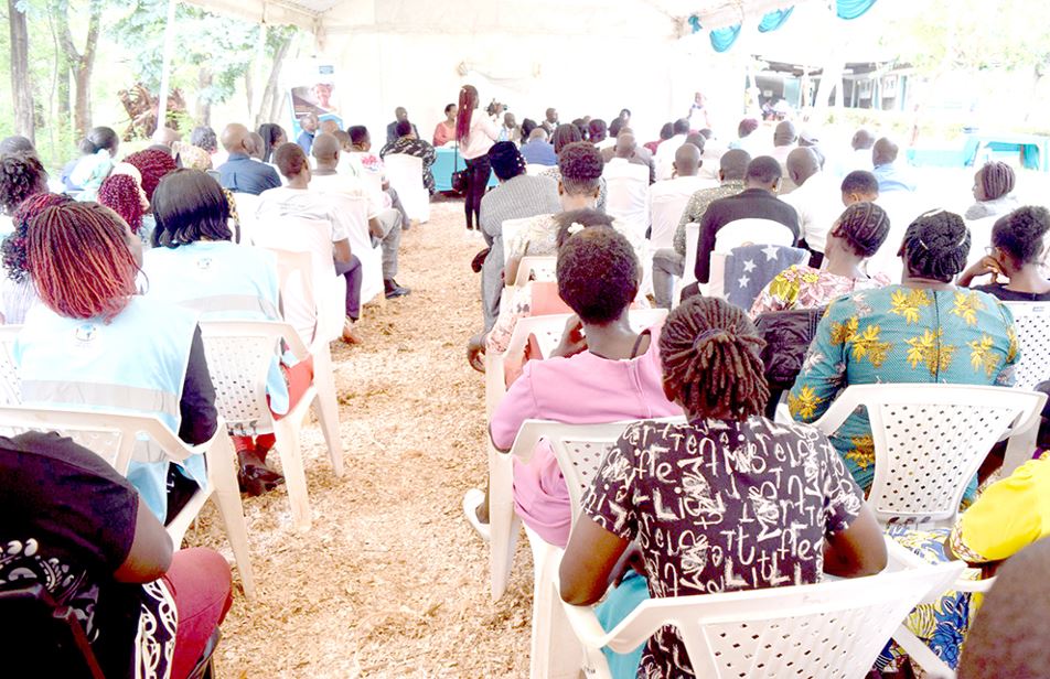 Why counselling is crucial in enhancing uptake of cervical cancer screening - An outreach organised by Kilele Health Organisation to educate people about cervical cancer. (Photo: Kilele Health Association)