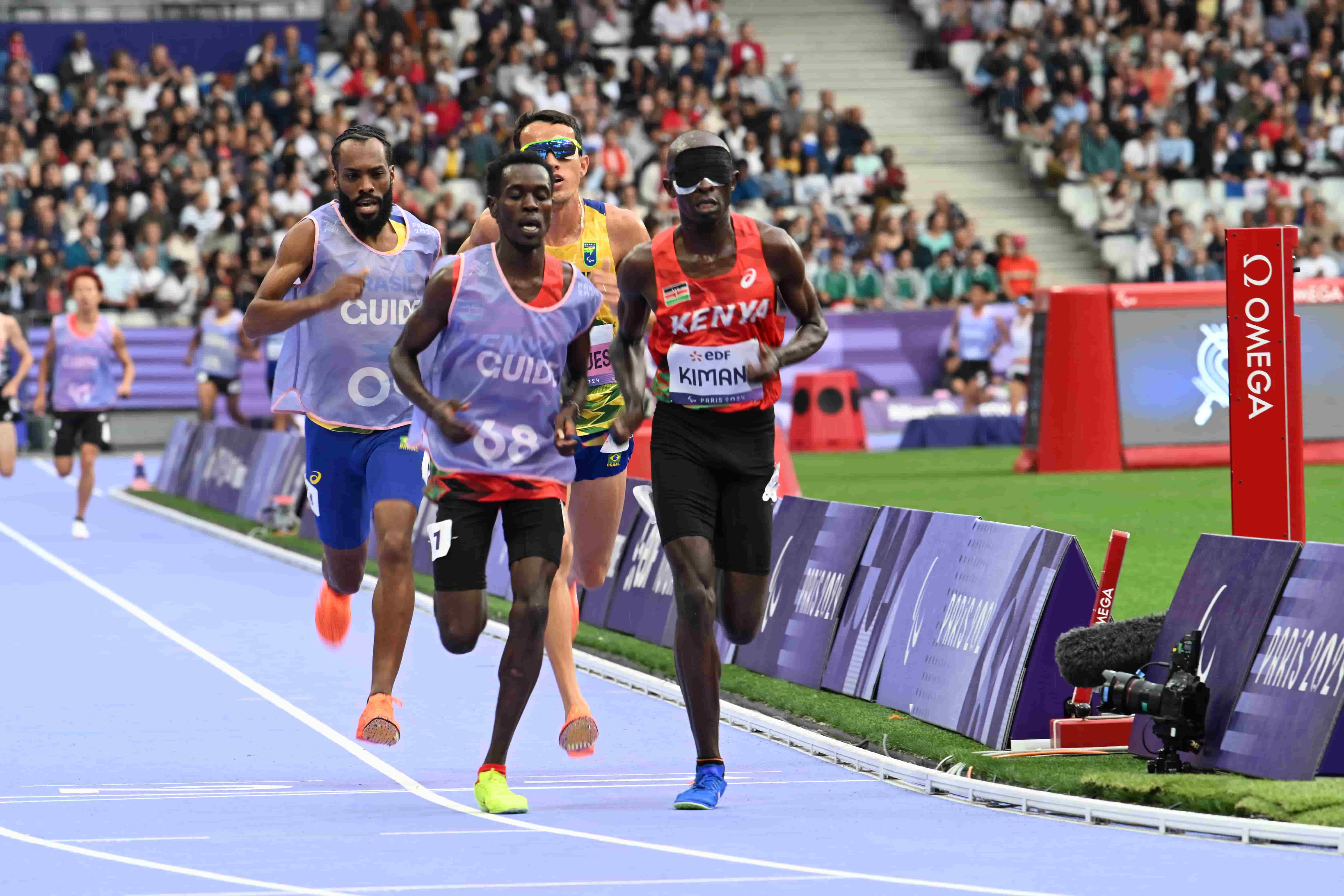 Disqualified Mushai's 5,000m hopes dashed as Brazil's Santos shatters records at Paris Paralympics