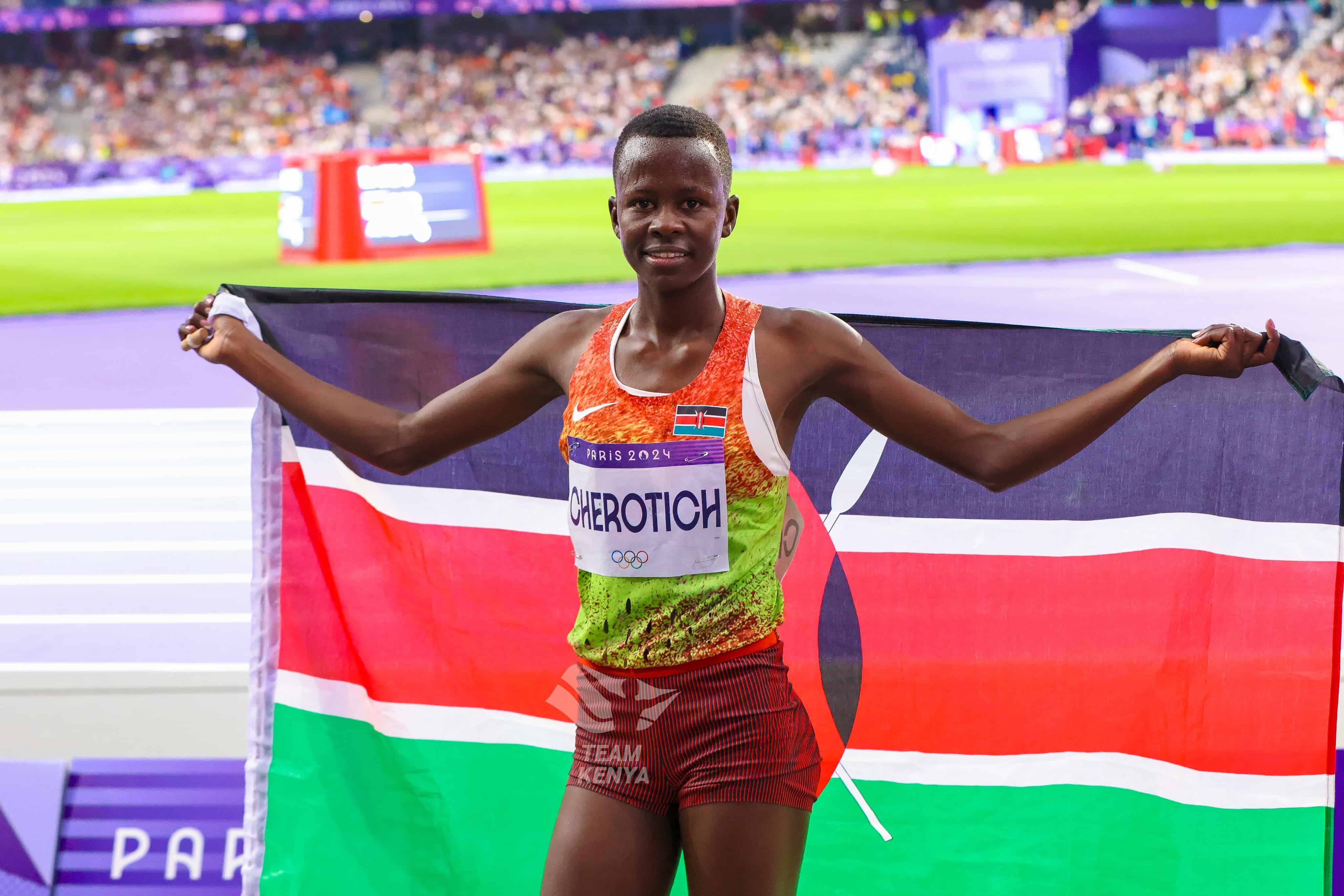 PARIS 2024: Cherotich wins bronze in women's steeplechase as Cheruiyot and Komen disappoint in 1500m final