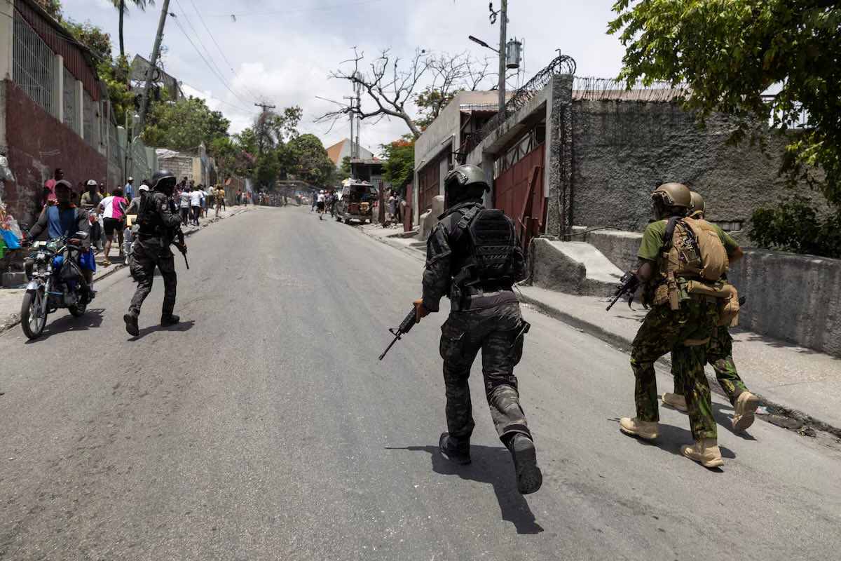 Three Haitian police officers injured during joint operation with Kenya Police against gangs