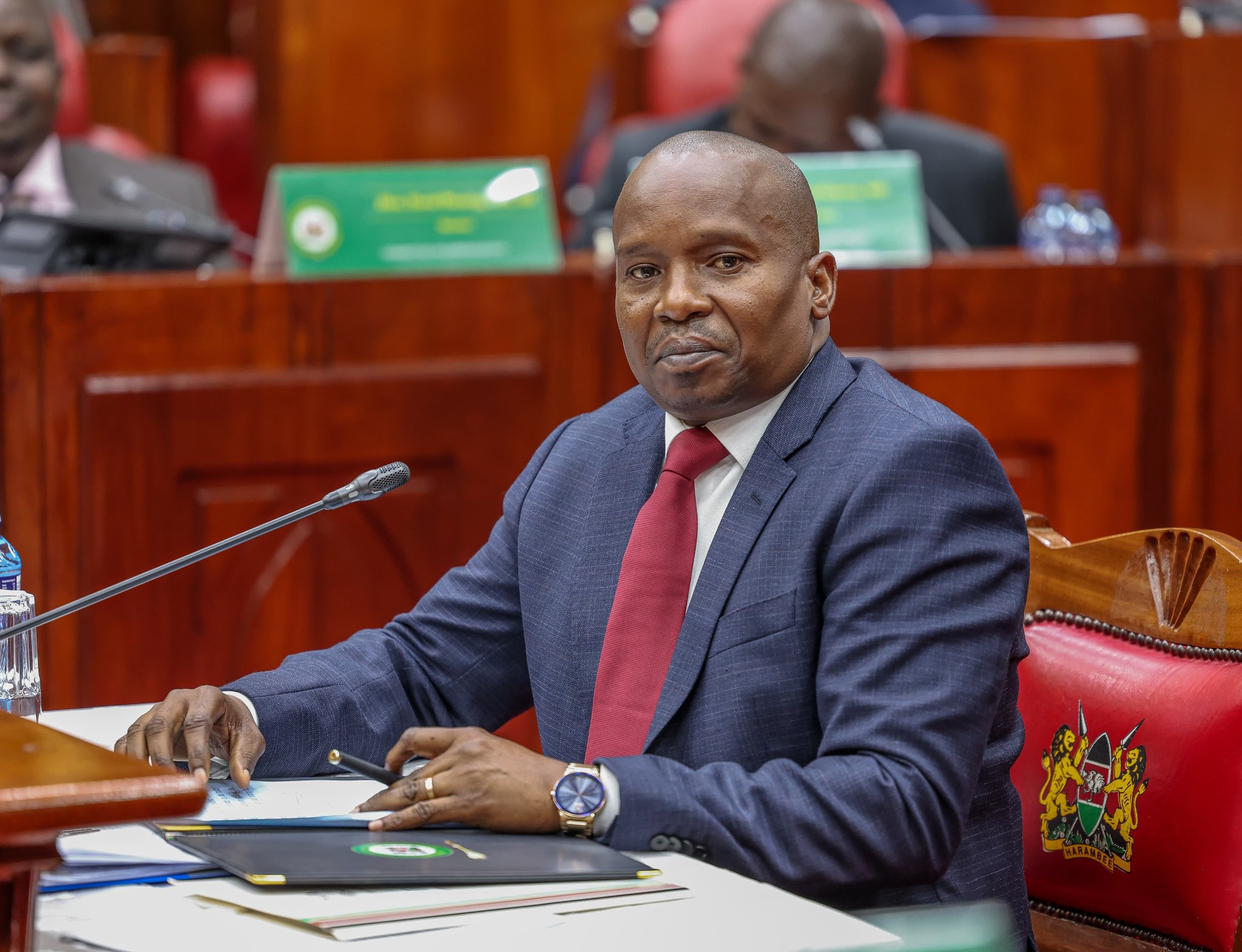 Kindiki’s plan: New regulations to manage public protests and prevent chaos - Interior Cabinet Secretary Nominee, Prof. Kithure Kindiki before the Committee on Appointment at the County Hall, Mini-Chamber on August 1, 2028. (Photo: Kithure Kindiki)