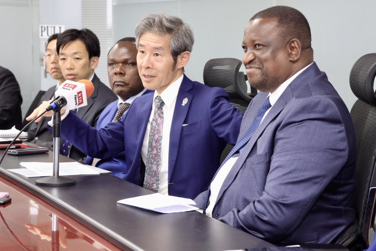 Kenya, Japan ink deal to enhance water, road networks in Dongo Kundu Special Economic Zone - Japan Ambassador to Kenya H.E Okaniwa Ken during a courtesy call Trade Cabinet Secretary Salim Mvurya in Nairobi on August 28, 2024. (Photo: Salim Mvurya) 