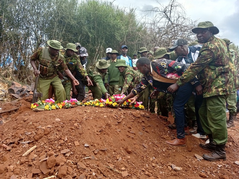 Residents at Isiolo-Meru border decry insecurity as family of reservists killed by bandits demand justice