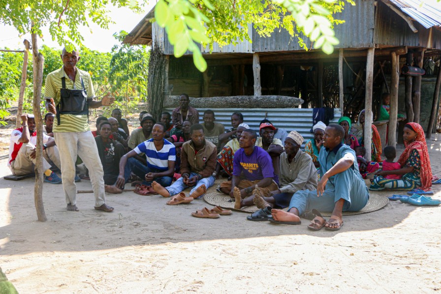 Farmers demand return of land set aside for controversial Sh200b Lamu coal project - Kwasasi farmers in Lamu West hold at a meeting to discuss the controversial Sh200 billion coal project, on Wednesday, August 7, 2024. (Photo: Farhiya Hussein)