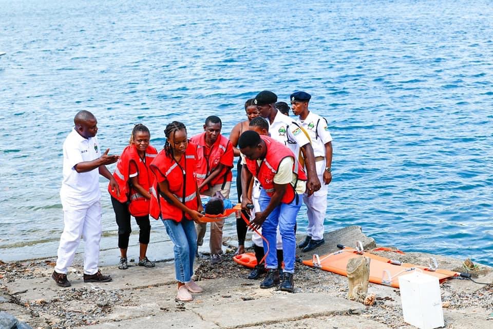 Kilifi County steps up beach safety measures amid rising suicide cases - Some of the lifeguards that will be tasked with saving lives on Kilifi beaches. (Photo: Farhiya Hussein)