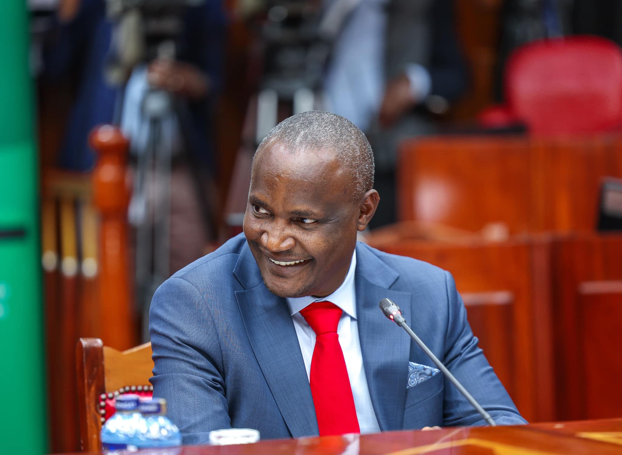 Treasury CS nominee John Mbadi appears before the before the National Assembly’s Committee on Appointments on Saturday, August 3, 2024. (Photo: Parliament)