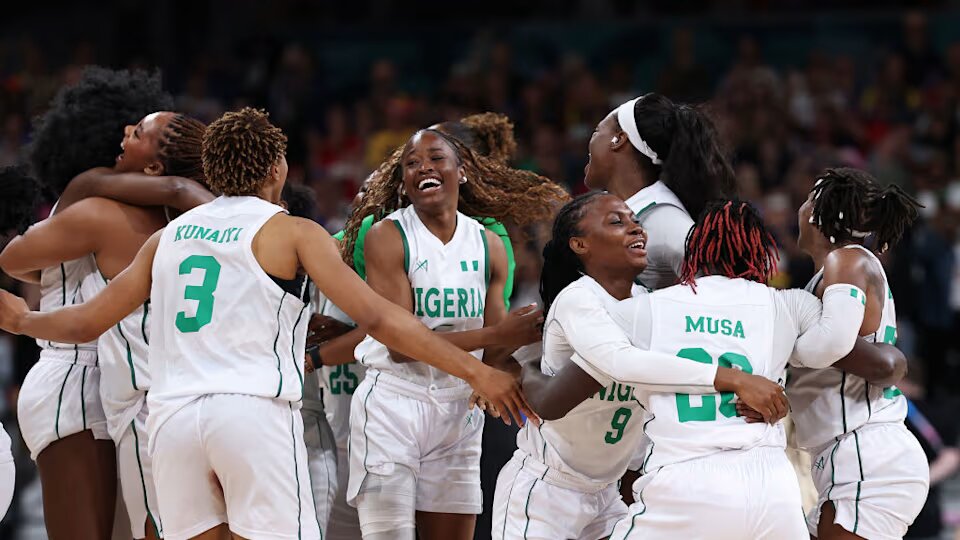 Nigeria's female basketball team (D’Tigress) make history by reaching Olympics quarterfinals