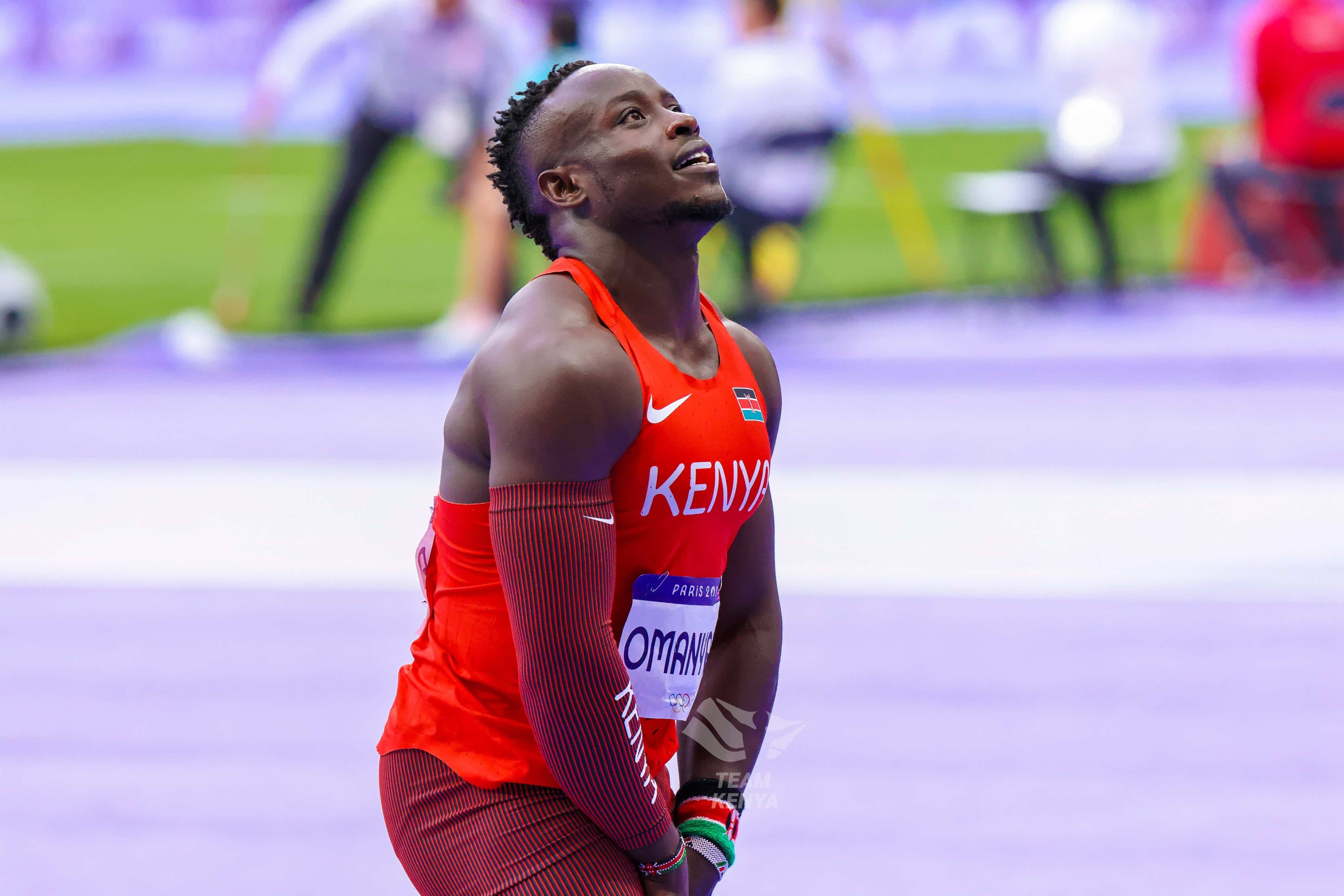 Ferdinand Omanyala eliminated after finishing 8th in 100 metres semifinal