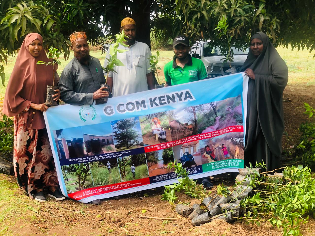 Garissa farmers affected by floods receive over 2,000 Pixie Orange seedlings