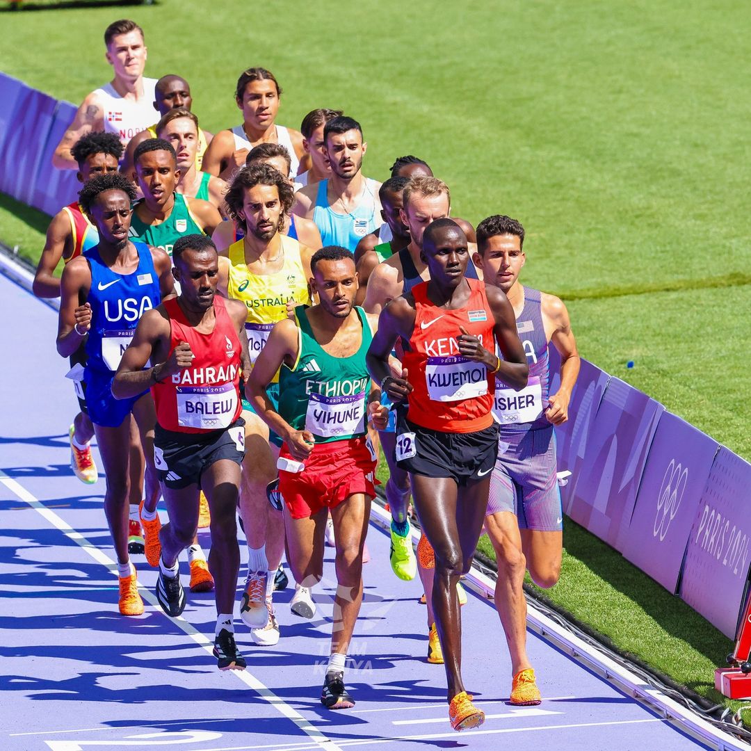 PARIS 2024: Silver for Kenya in men's 5000m as Ronald Kwemoi finishes second