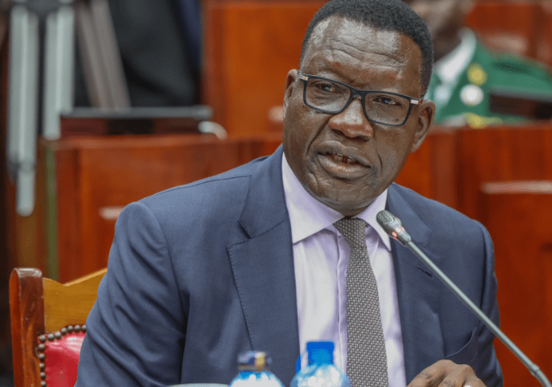 Chirchir laments about staring at Sh166B pending bills in transport docket as he faces vetting panel - Roads and Transport Cabinet Secretary nominee David Chirchir.