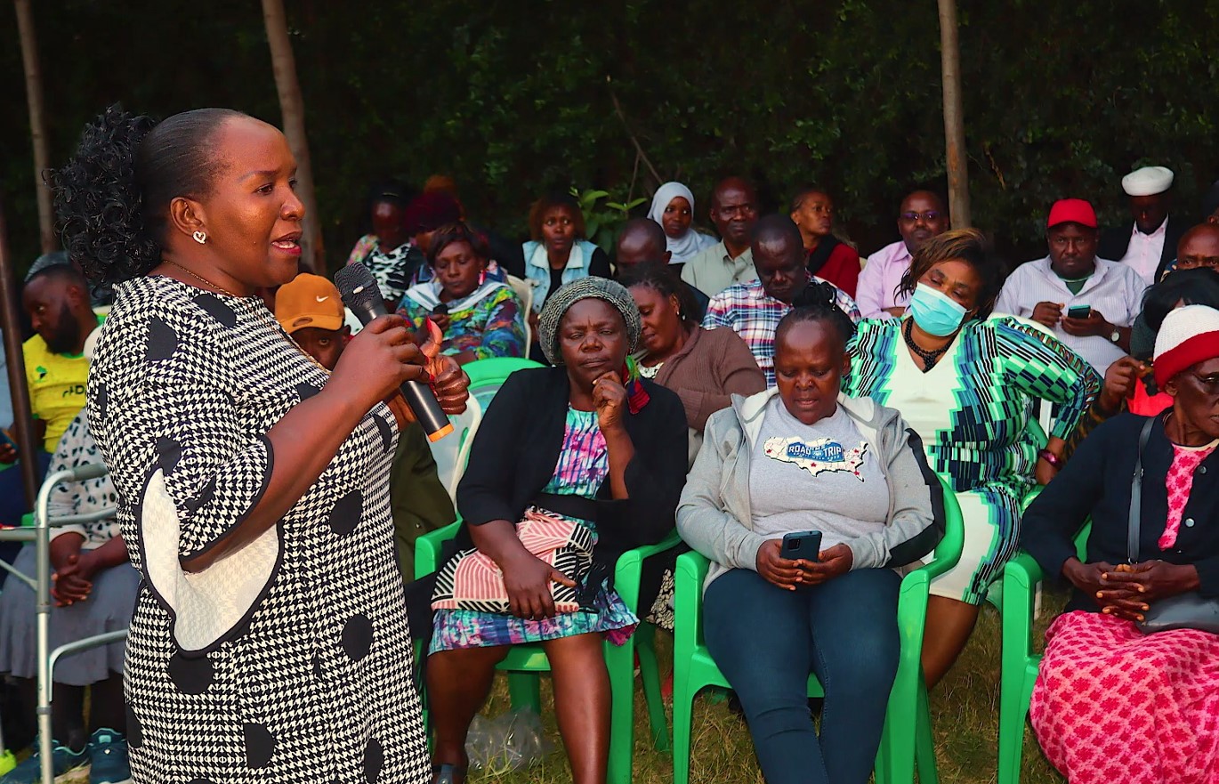 South B's Mariguini residents present 9 demands to govt over planned relocation - Residents of Mariguini, South B ward in Nairobi during a public participation on August 6, 2024. (Photo: Maureen Kinyanjui)